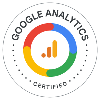 Google Analytics Certified badge