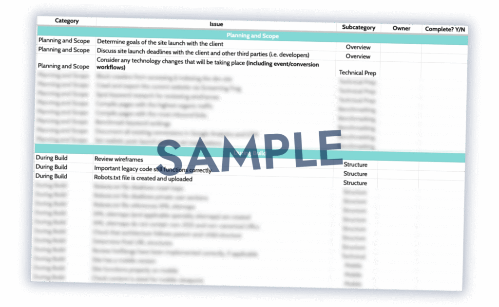 example migration plan sample