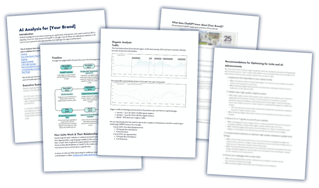 example workshop digital ai seo analysis
