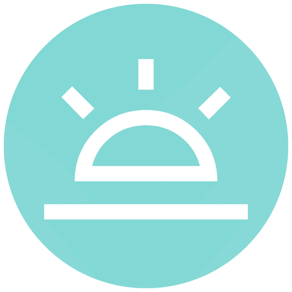 wb twilight teal circle icon